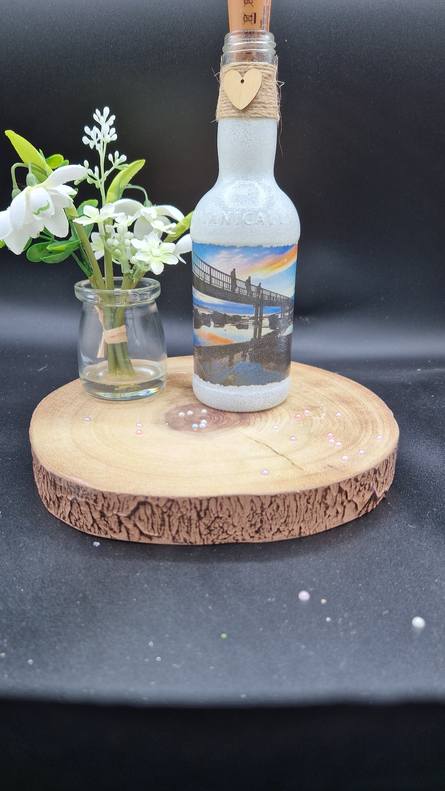 Pans Rock Ballycastle Light up bottle