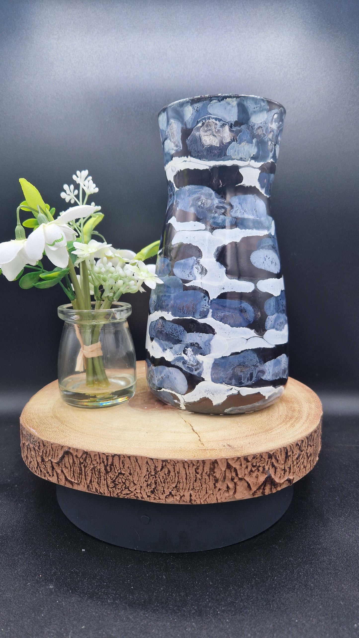 Resin Art Vase