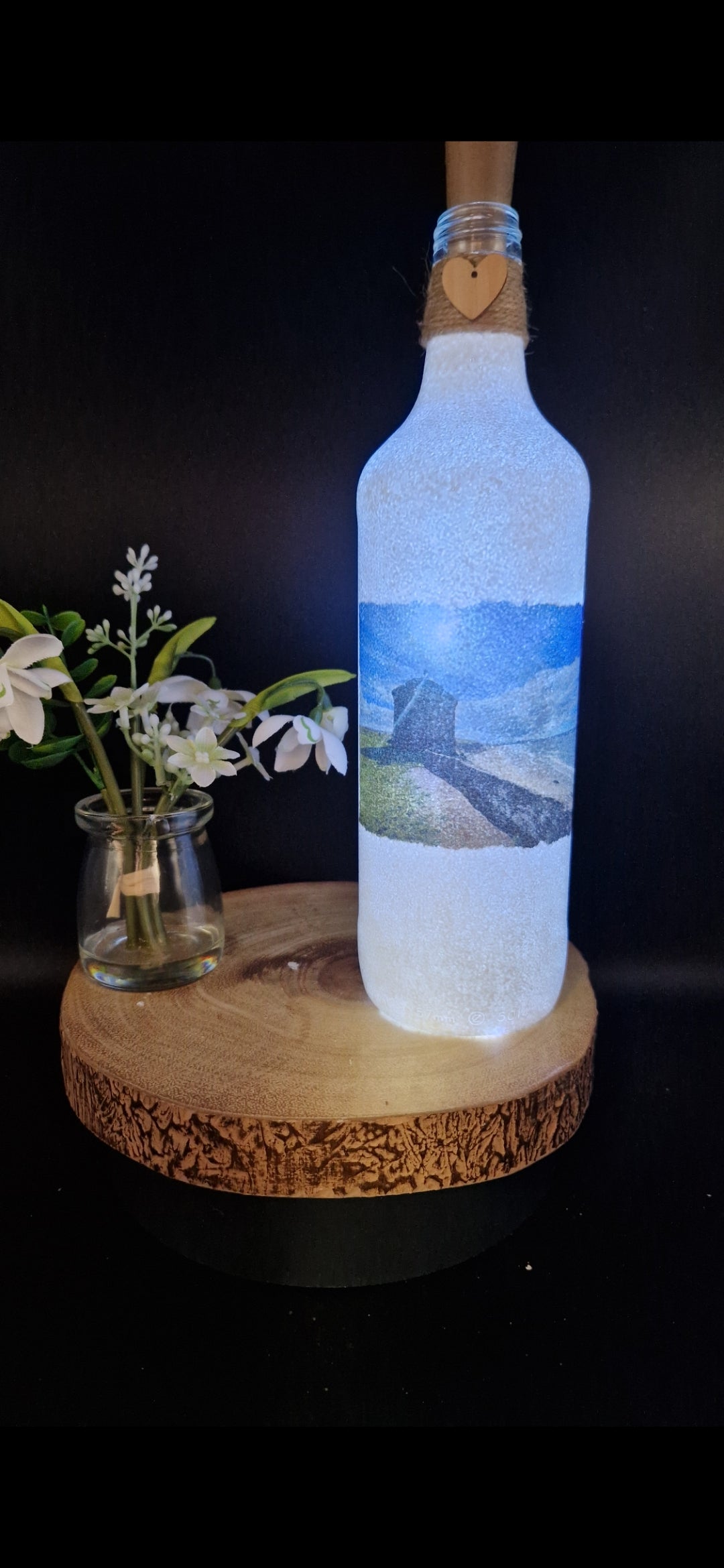 Mussenden Temple Light up bottle