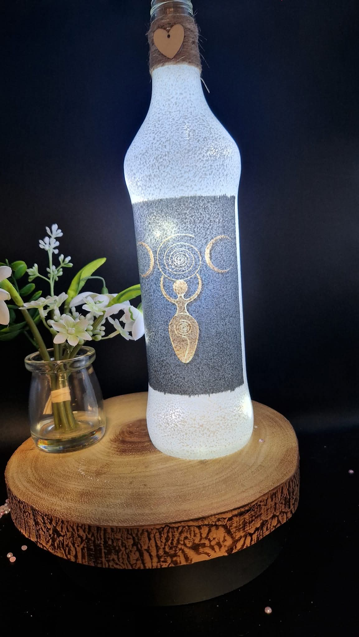 Triple Moon Light up Bottle
