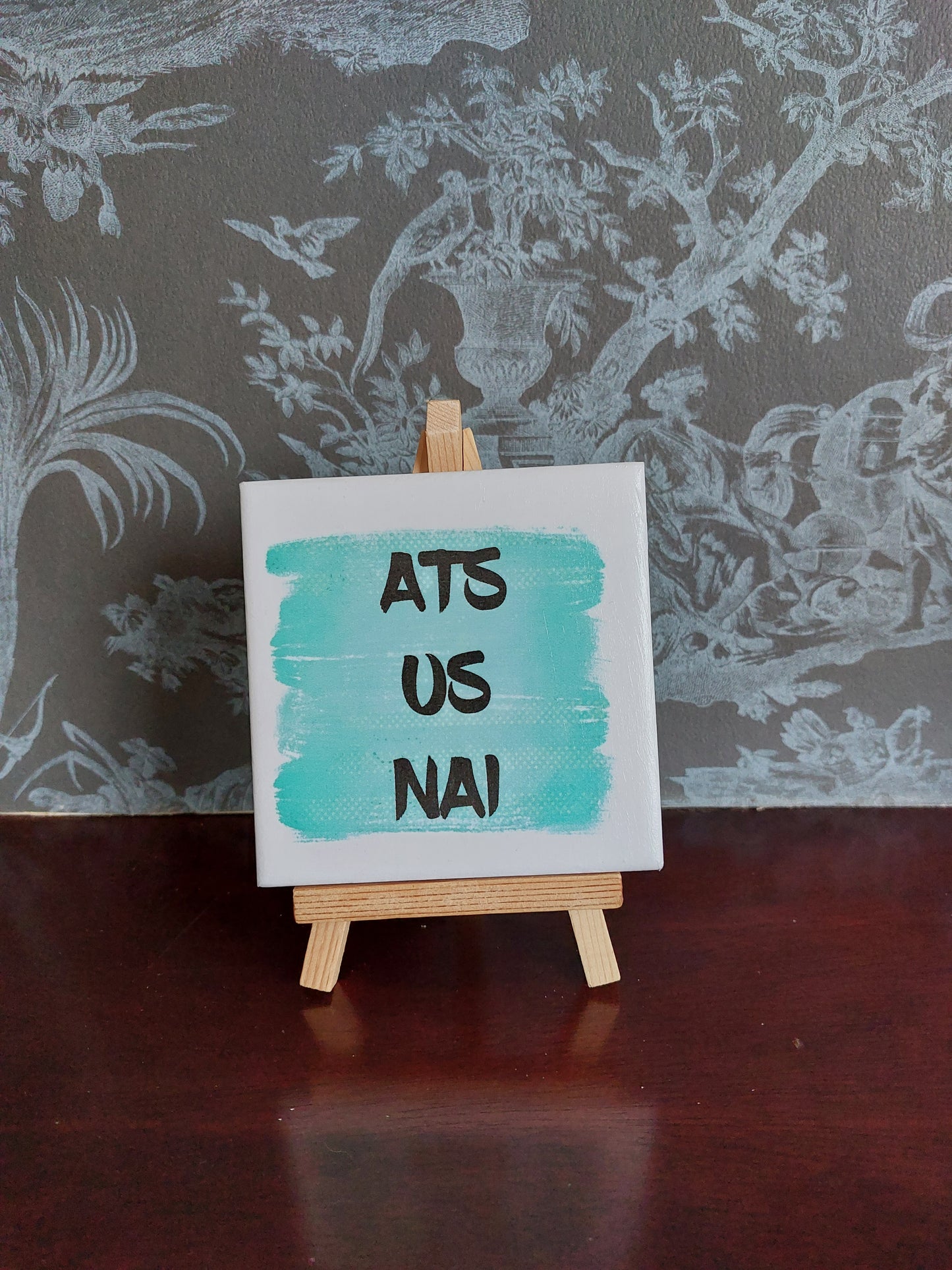 Ats us Nai Slogan Coaster