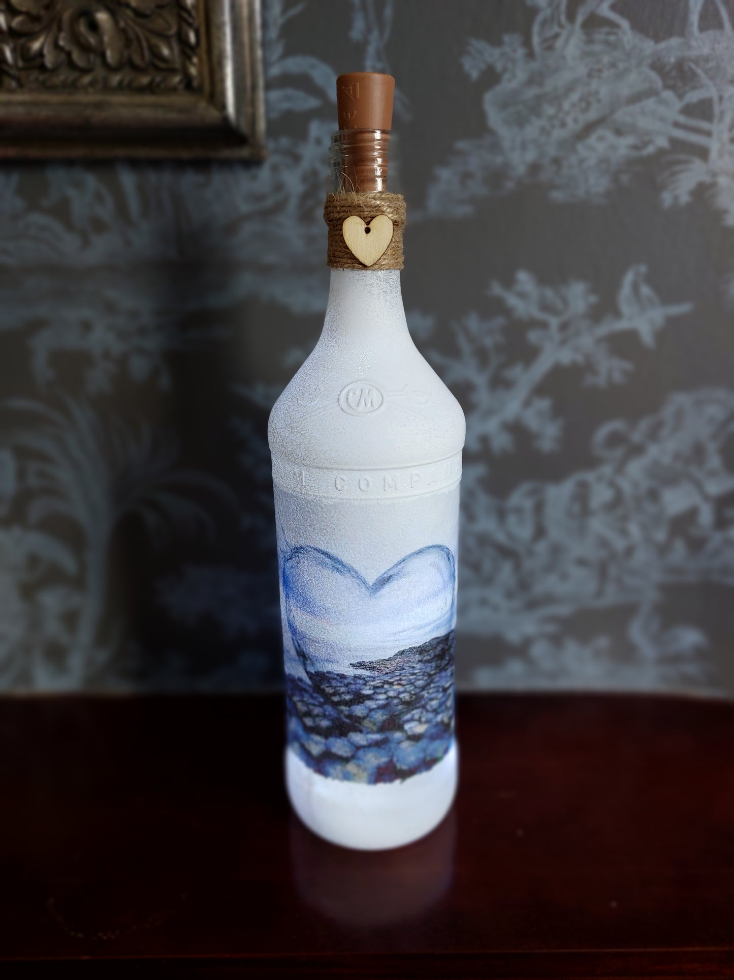 Blue Giants Causeway light up bottle