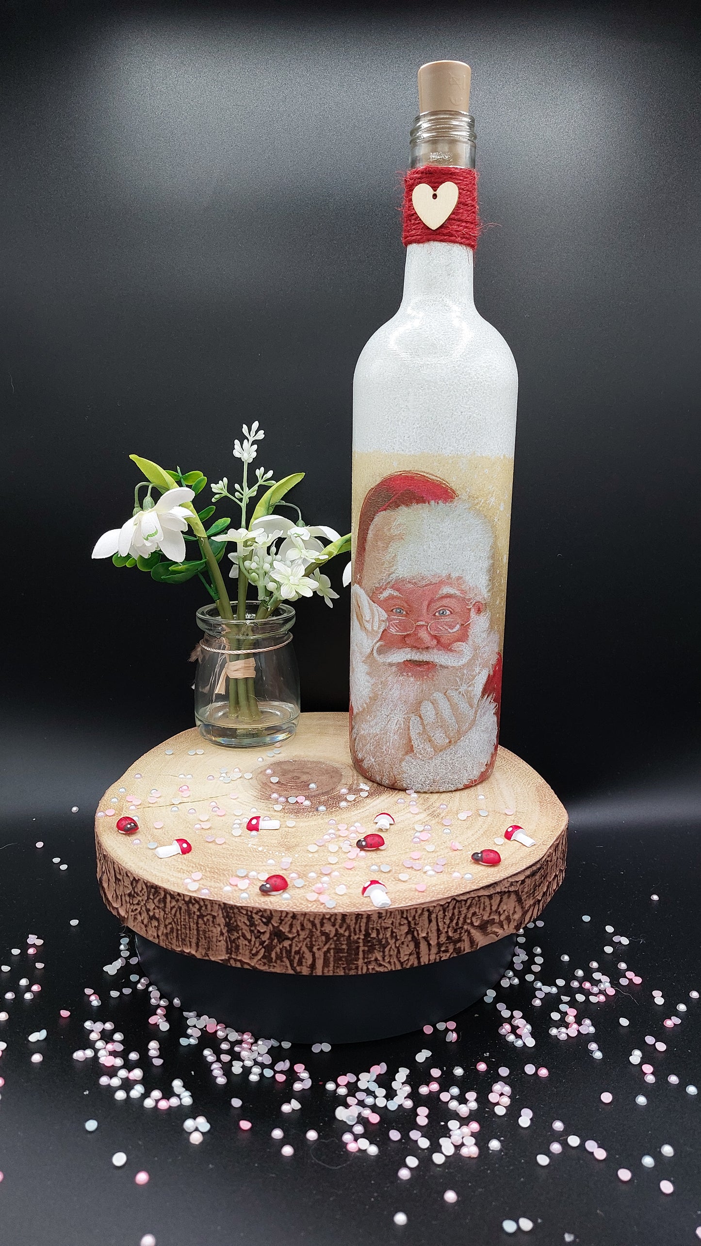 Magical Santa Light Up Bottle