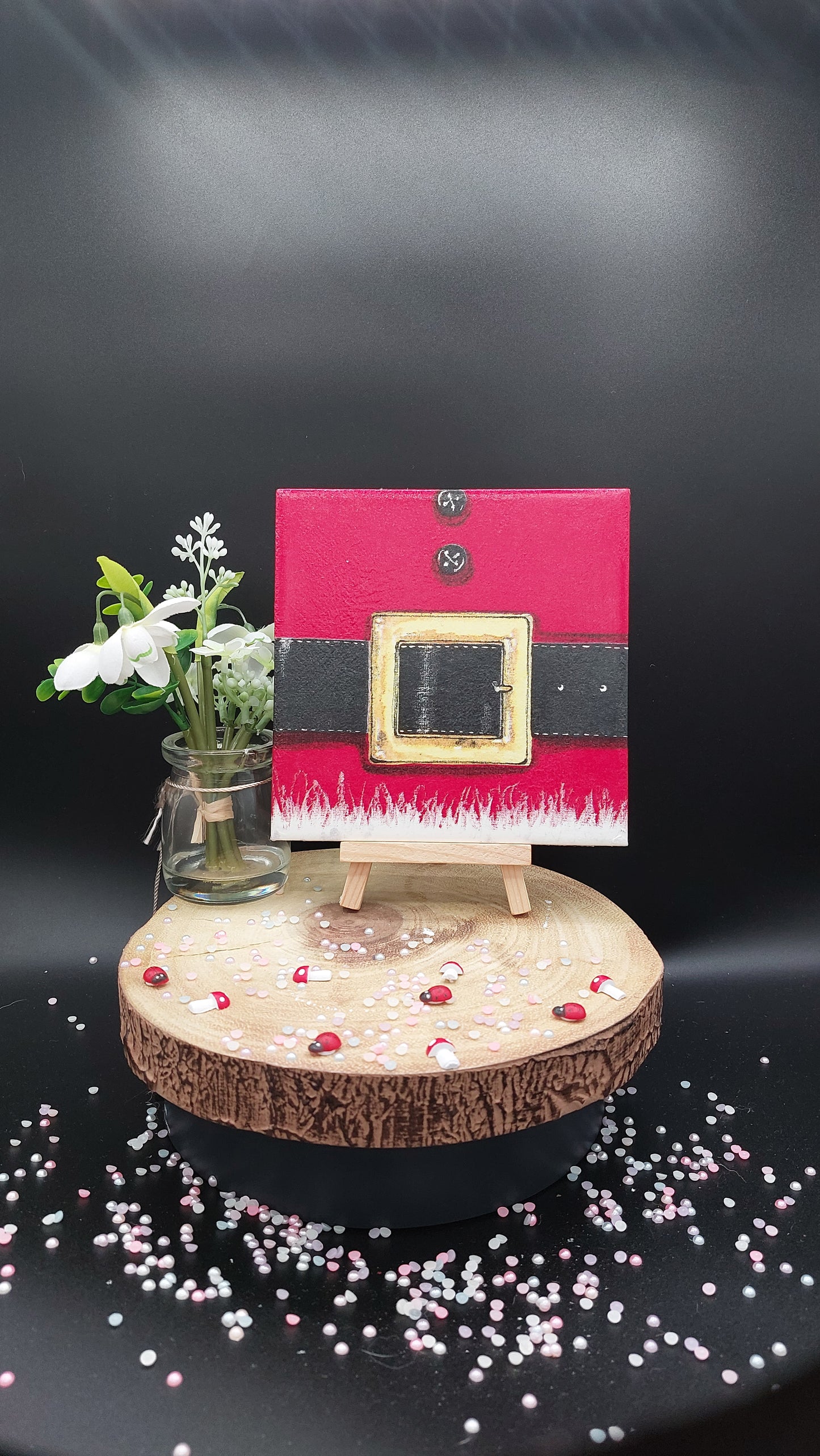 Santa's Belt Decorative Tile