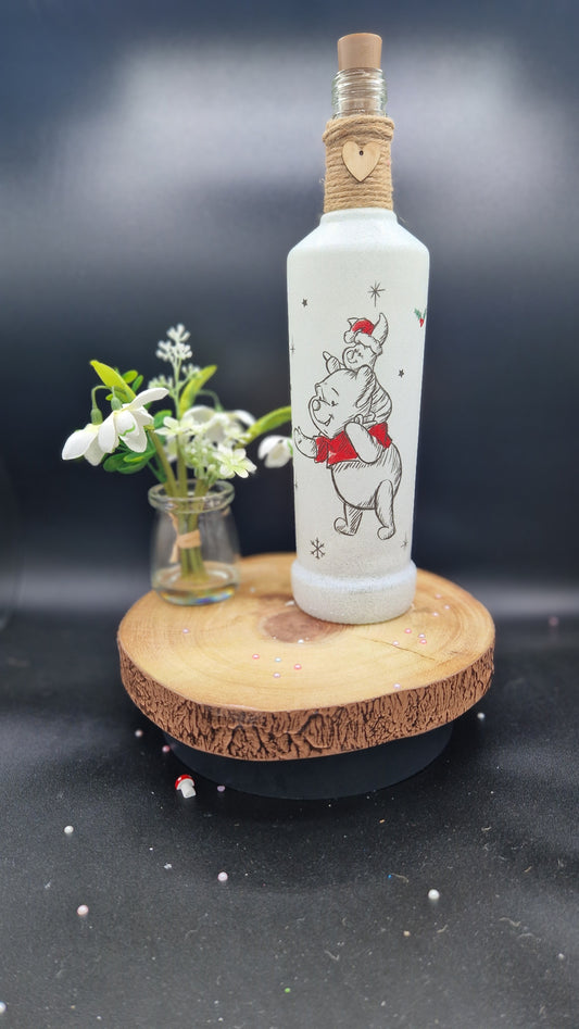 Winnie the Pooh and Piglet Light up Bottle