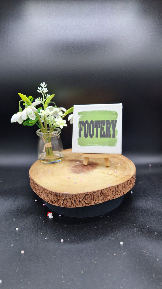 Footery Slogan Coaster