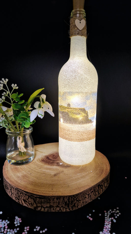 Castlerock Beach Light up bottle