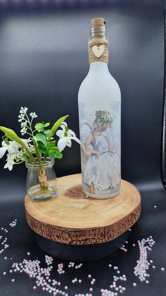 Stunning Angel Light up Bottle