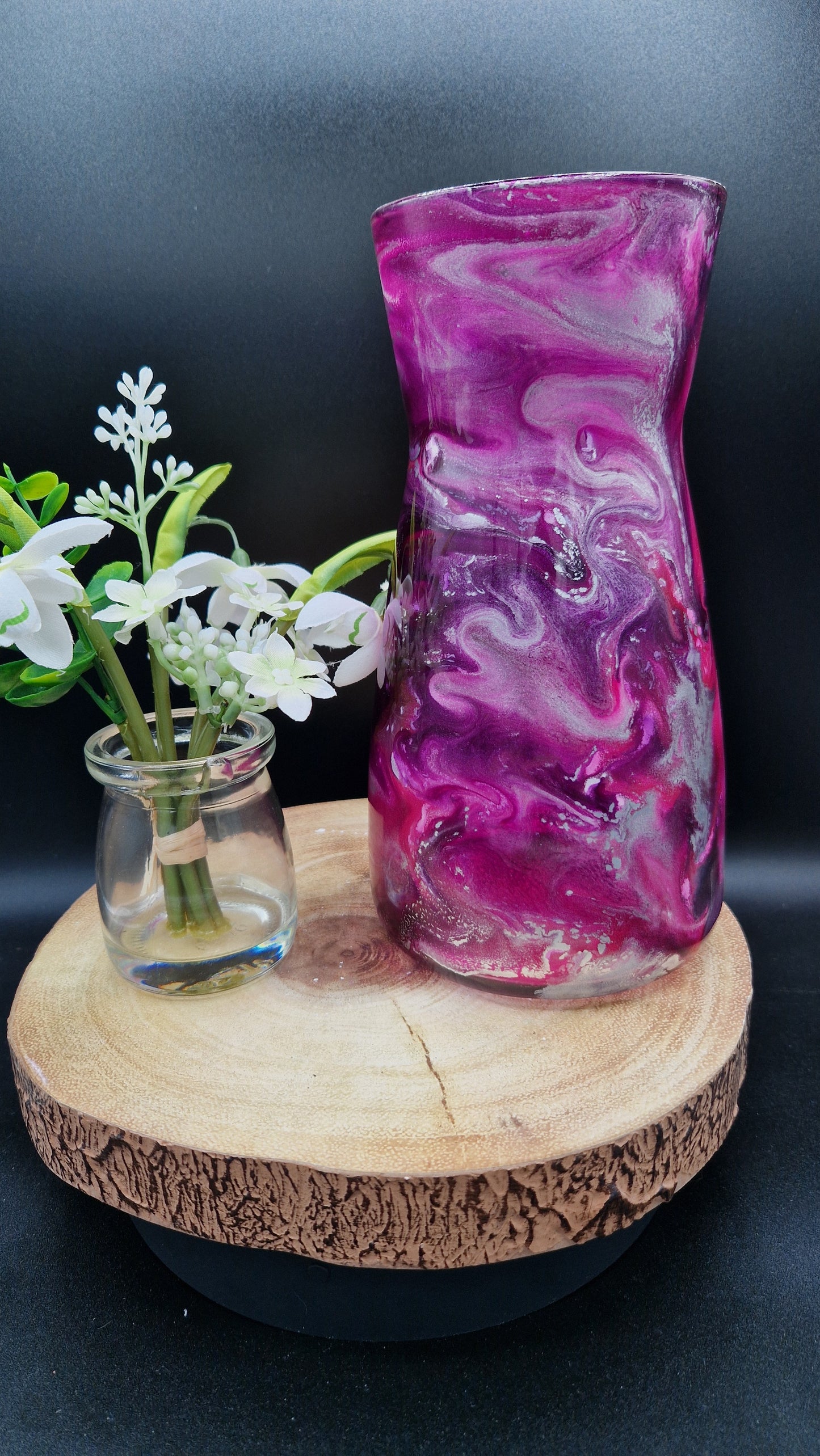 CUSTOM Resin Art Vase