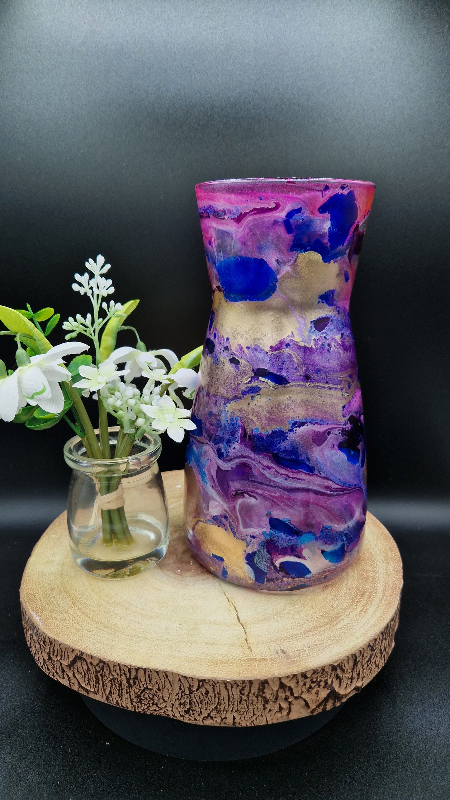 CUSTOM Resin Art Vase