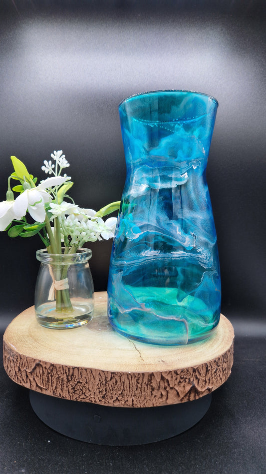 Resin Art Vase