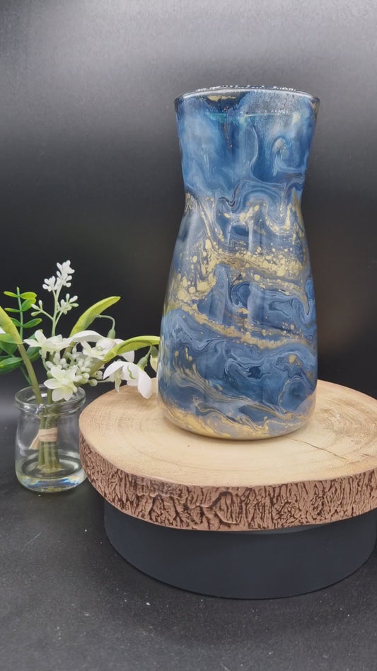 Resin Art Vase