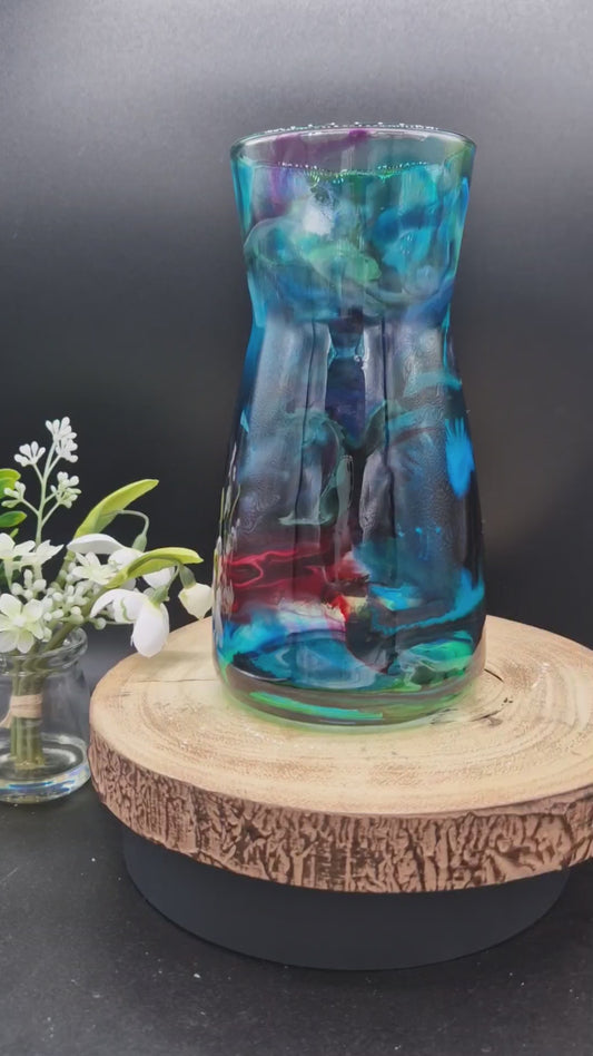Resin Art Vase