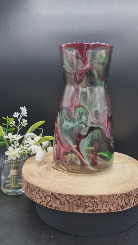 Resin Art Vase