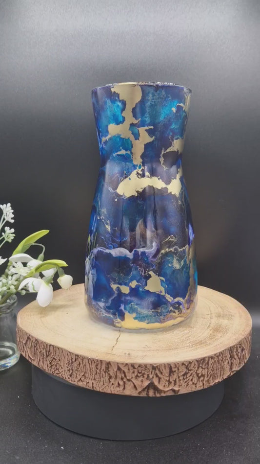 Resin Art Vase