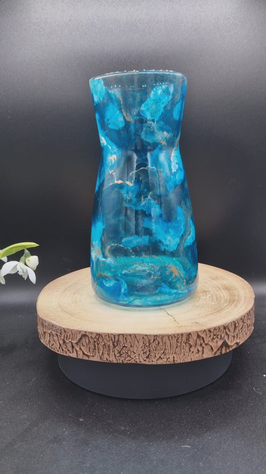 Resin Art Vase