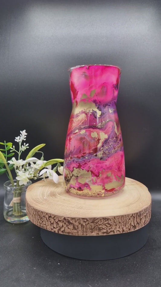 Resin Art Vase