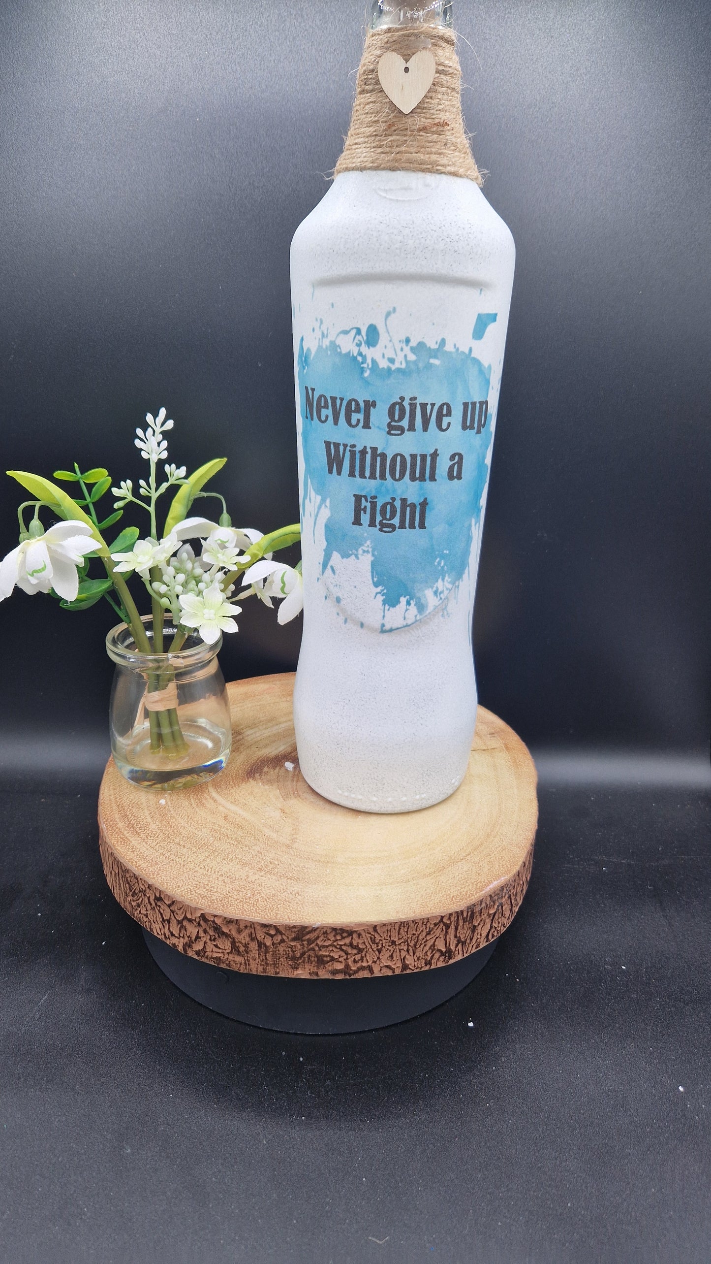 Daily Positivity Affirmation light up Bottle
