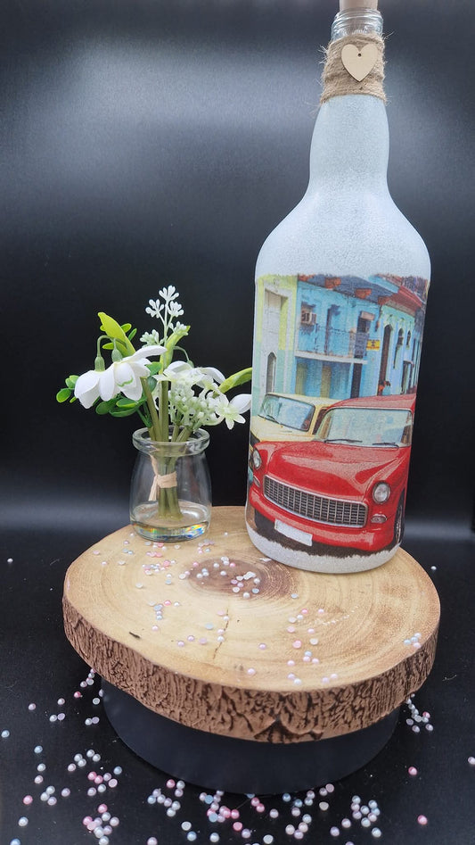 Classic Cars light up Bottle