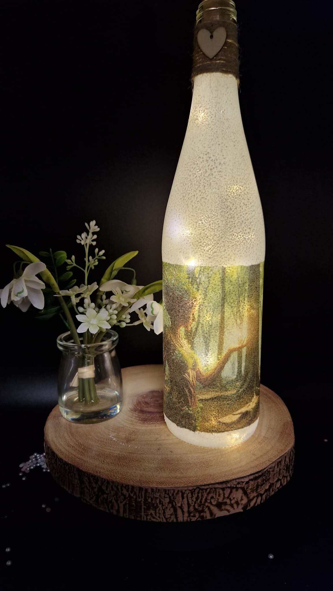 Woodland fairy Light up Bottle