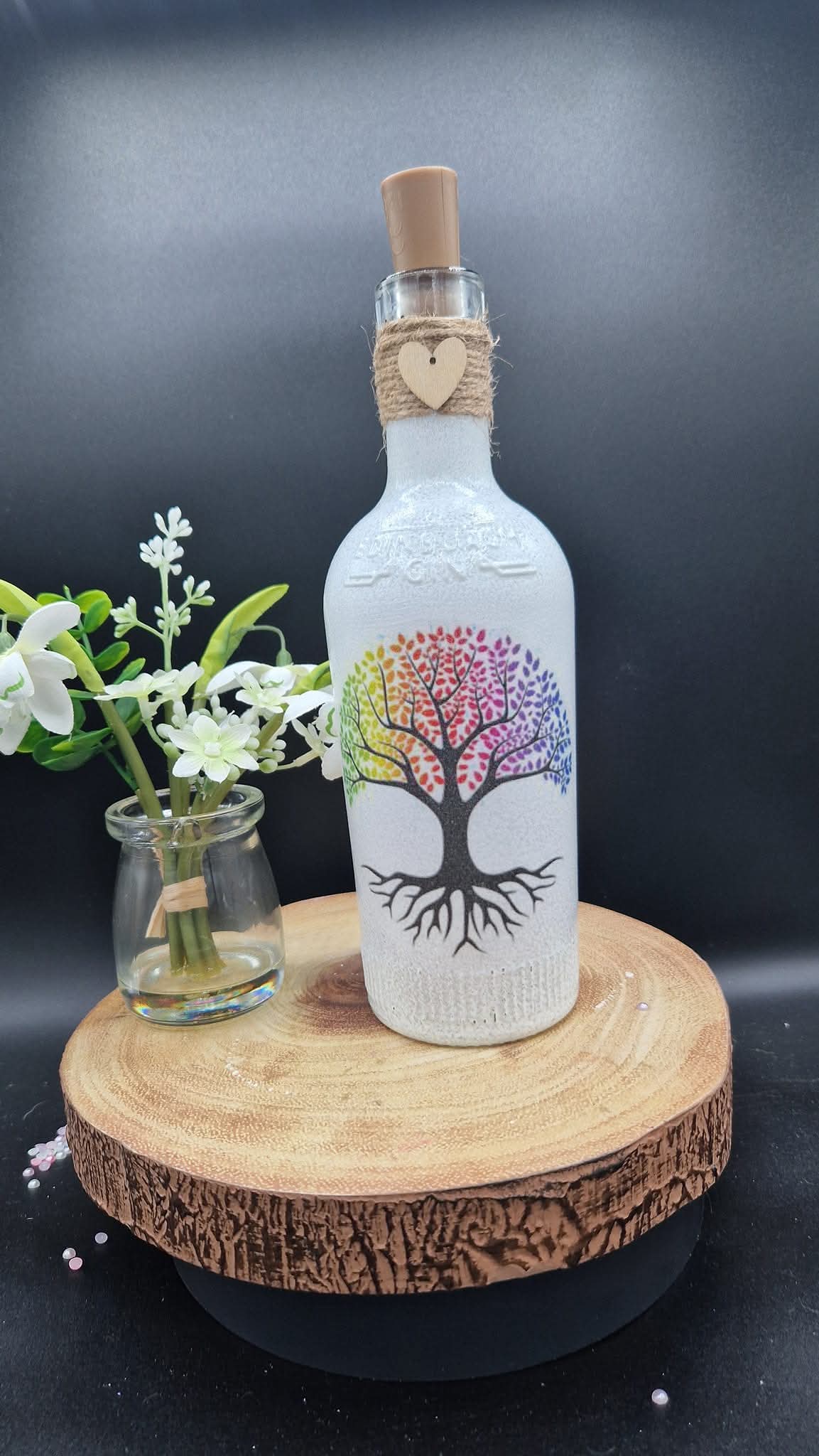 Tree of Life Light up Bottle