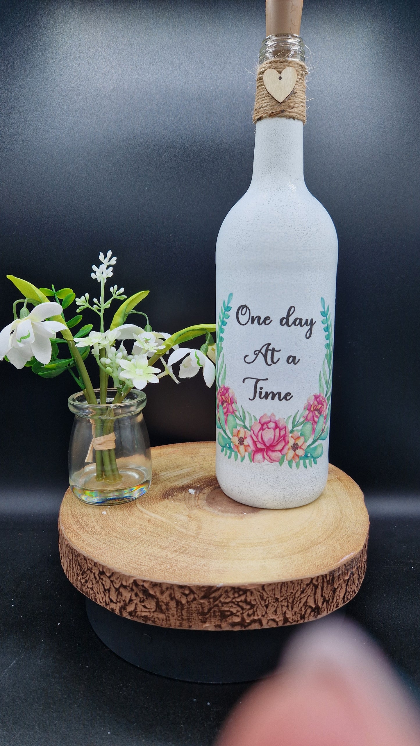 Daily Positivity Affirmation light up Bottle