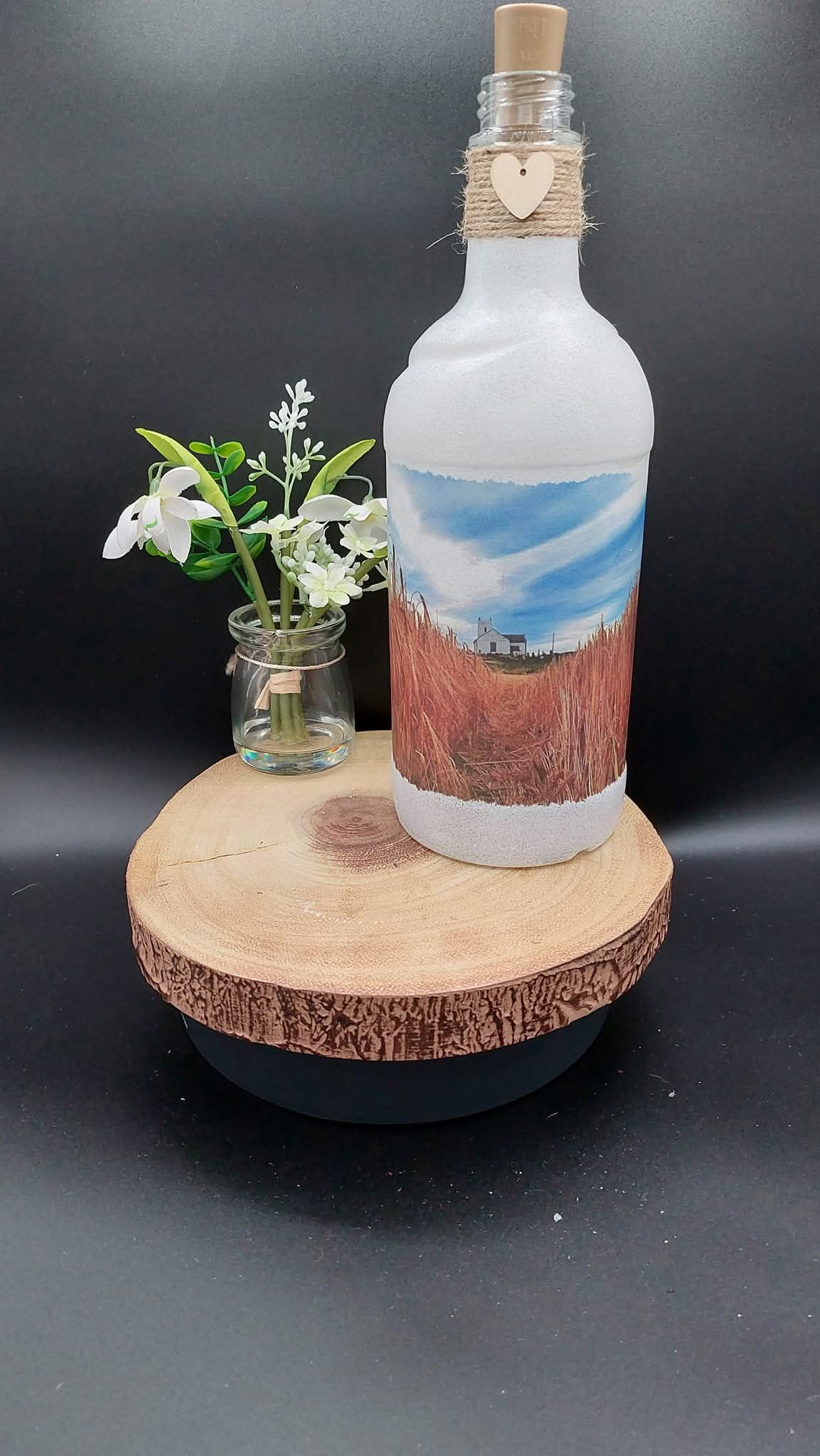 Ballintoy Church Light up Bottle