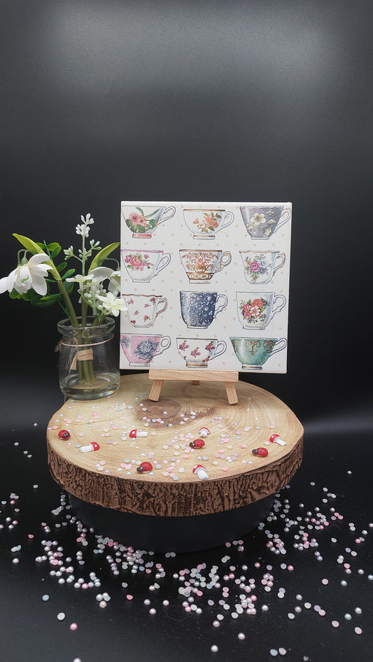 Tea cup Decorative Tile