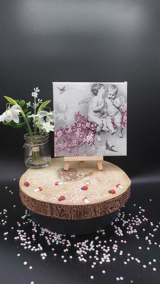 Cherubs Decorative Tile