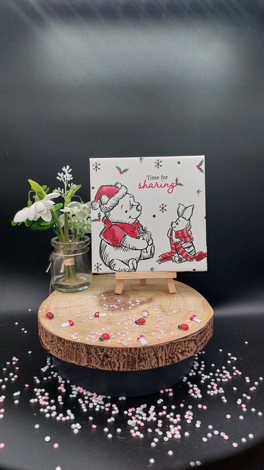 Winnie the pooh and Piglet Time for Sharing Decorative Tile