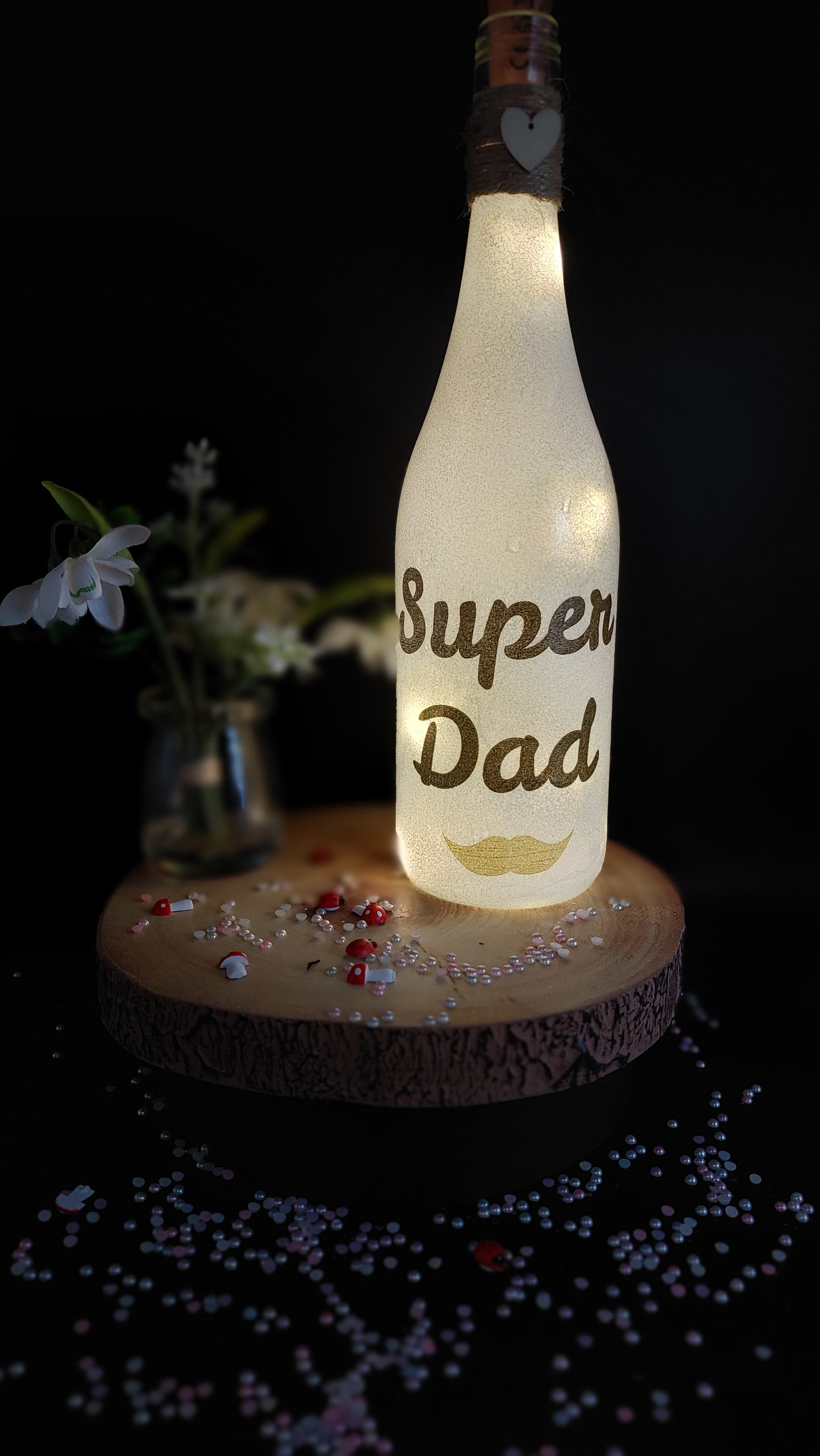 Super Dad Light up Bottle